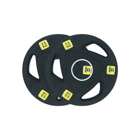 Hajex Rubber Olympic Bumper Grip Weight Plates In Lbs And Kgs