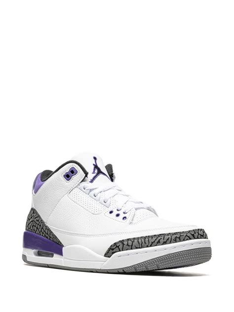 Jordan Air Jordan 3 "Dark Iris" Sneakers - Farfetch