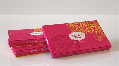 Sweet Box Packaging Kartik Mithai Shoppe On Behance