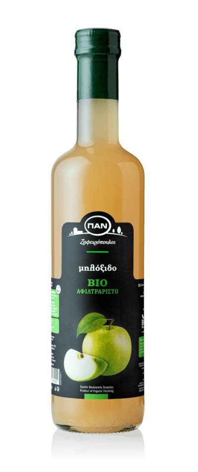 Βιολογικό αφιλτράριστοΜηλόξιδο500ml Vinegarpangr