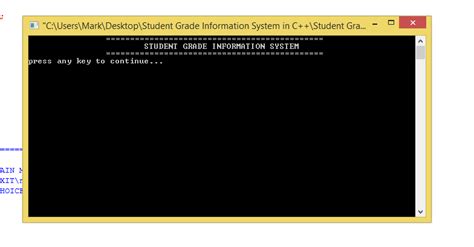 Student Grade Information System In C Free Source Code Sourcecodester