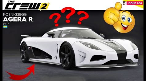 The Crew Koenigsegg Agera R Customisation Test Complet Youtube