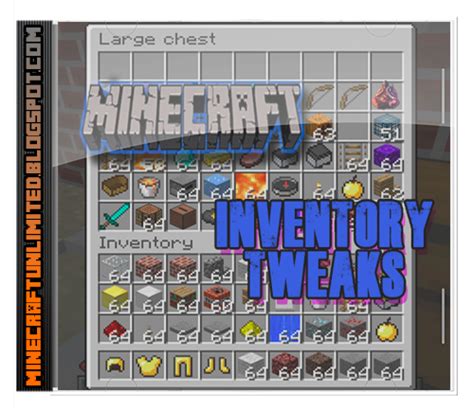 Descargar Inventory Tweaks Mod Para Minecraft Minecraft