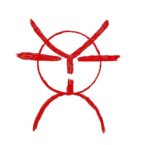 "FLCL Atomsk Symbol (Red)" by Eriar | Redbubble