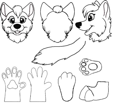 Fursuit Base Drawing At Explore Collection Of Fursuit Base Drawing