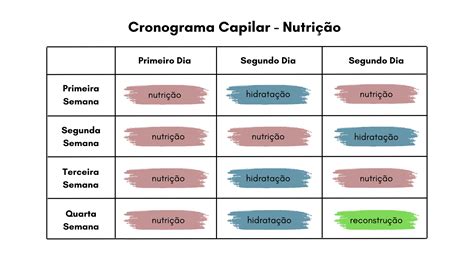 Cronograma Capilar Saiba o que é e como fazer Blog Oscar