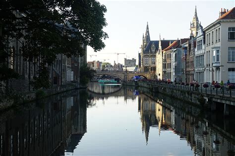 Gent Canal Belgium Free Photo On Pixabay Pixabay