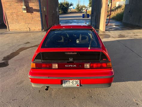 91 Honda Crx Si Unmodified 172k Miles For Sale