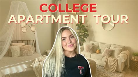 Lubbock Apartment Tour Texas Tech Vlog Squad Youtube