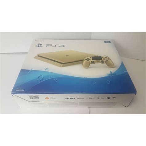 Sony PlayStation 4 Slim Limited Edition 1TB Gold Console [PS4] [Brand ...