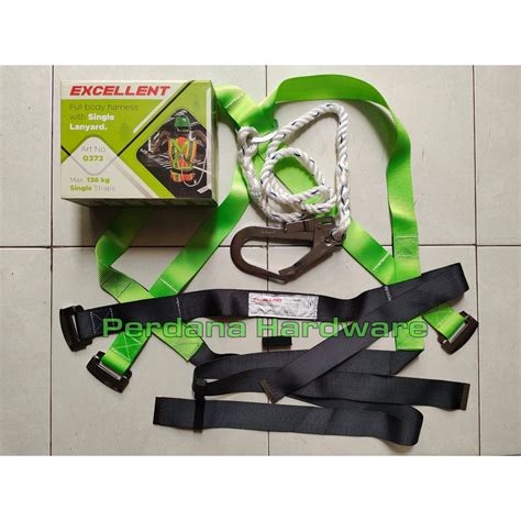 Jual Safety Full Body Harness Single Lanyard Body Harness Single Big