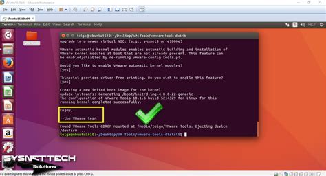 How To Install Vmware Tools In Ubuntu Sysnettech Solutions