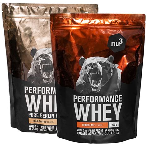 Nu Performance Whey Caf Glac Chocolat X G Redcare Pharmacie