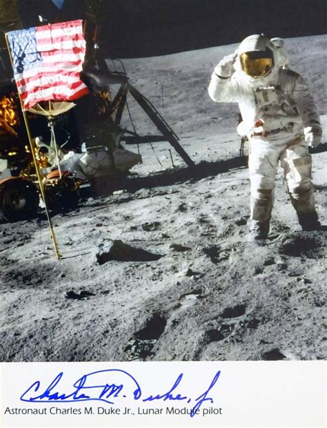 Space Exploration - Charlie Duke - Images | PSA AutographFacts℠