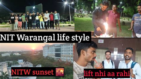 Nit Warangal Lifestyle Nitw Sunset Vlog Youtube