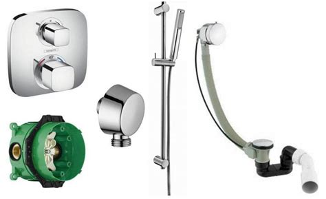 HANSGROHE PODTYNKOWA BATERIA WANNOWA Z TERMOSTATEM 15708000 Cena