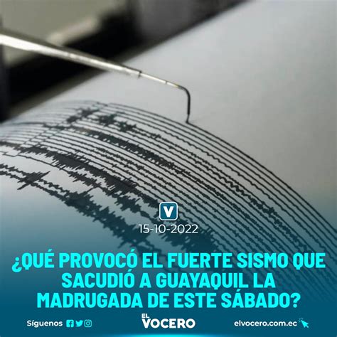 ¿quÉ ProvocÓ El Fuerte Sismo Que SacudiÓ A Guayaquil La Madrugada De