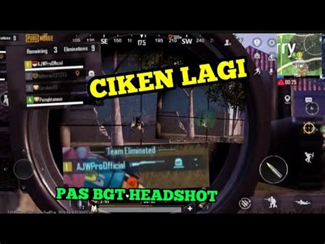 Epiccccccc Headshot Musuh Terakhir Pubg Mobile Indonesia Youtube