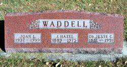 Jesse Clyde Waddell Find A Grave Reminne