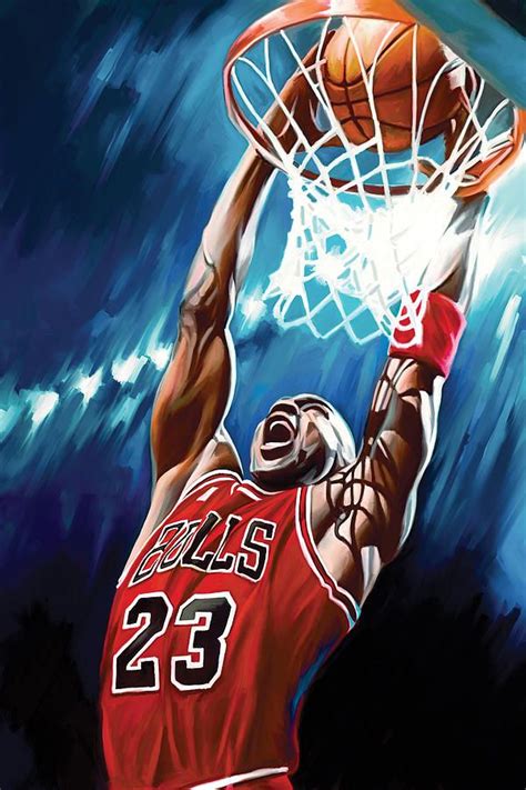 How To Draw Michael Jordan Dunking