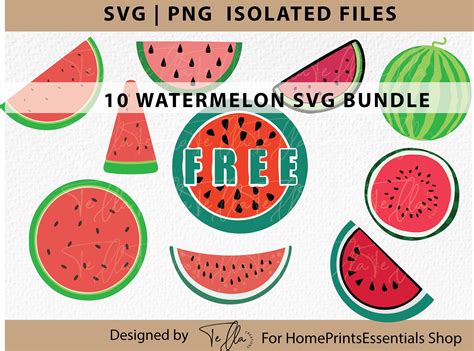 10 Free Palestine Watermelon Svg Bundle Watermelon Png Isolated File