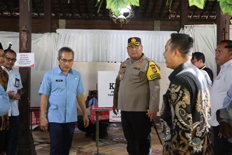 Pemilu Di Bantul Berjalan Aman Dan Kondusif Kapolres Minta Warga