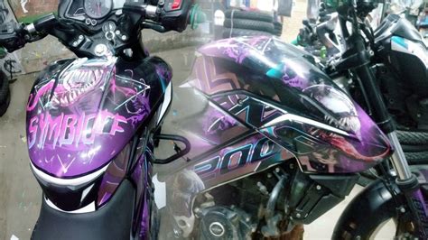 Pulsar Ns200 Venom Sticker Modified YouTube