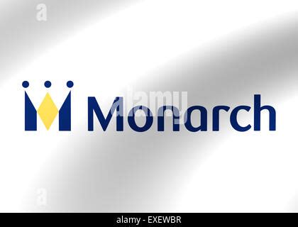 Monarch Airlines logo icon flag symbol emblem sign Stock Photo - Alamy