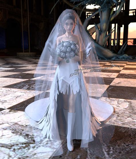 Final Fantasy 10 Yuna Wedding Dress