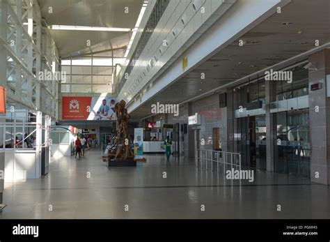 Beautiful Maputo Airport Photo of inside and outside Stock Photo - Alamy