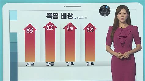 날씨클릭 폭염 장기화 비상오늘도 찜통더위 속 곳곳 소나기 연합뉴스