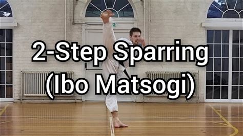 2 Step Sparring Ibo Matsogi ITF Taekwon Do YouTube