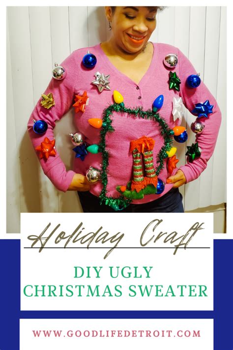 Funny Ugly Christmas Sweater Door Decoration Ideas To Inspire Your