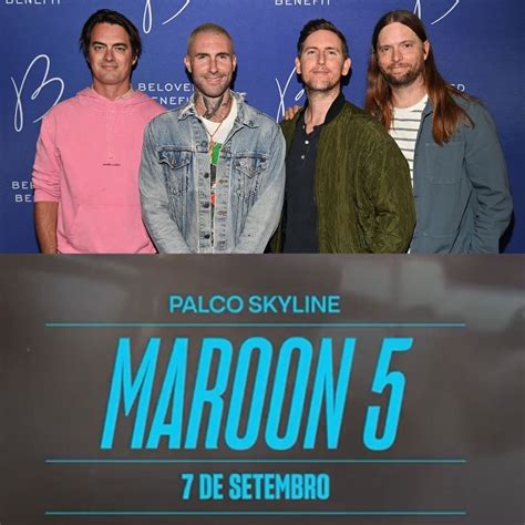 Temos Mais Artistas Confirmados No Line Up Do The Town A Banda Maroon