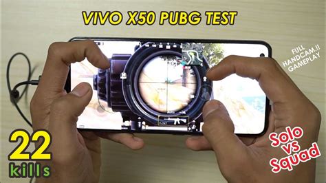 Vivo X Pubg Test Finger Full Gyro Solo Vs Squad Full Handcam