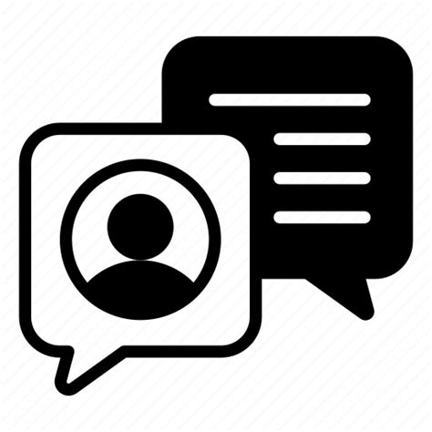 Chat Bubble Message Communication Conversation Icon Download On