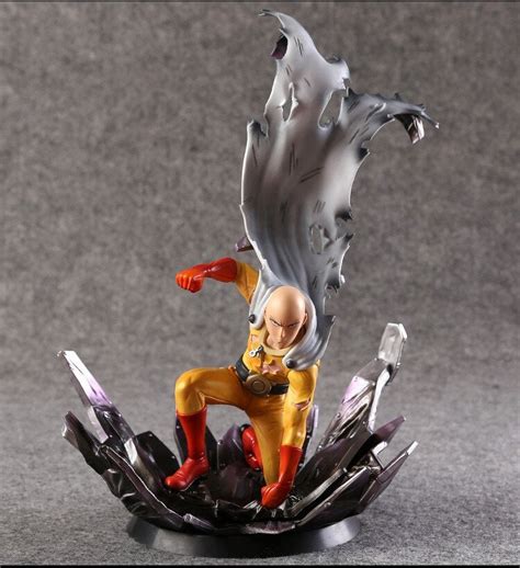 Anime One Punch Man Saitama Statue 16 Scale Painted Figure Pvc Saitam