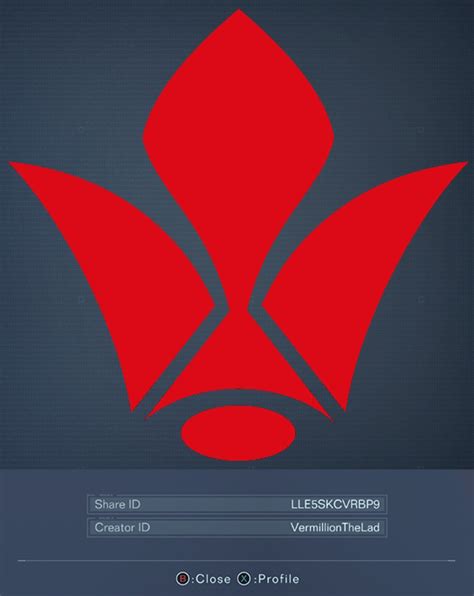 Gundam IBO Tekkadan Logo AC Companion Share Your Emblems Builds