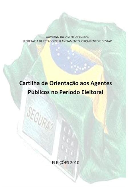 PDF Cartilha de Orientação aos Agentes Públicos no Período