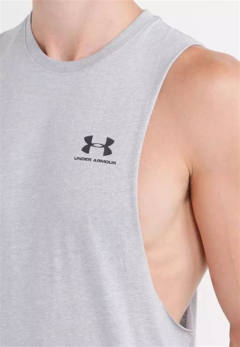 Under Armour Men S Sportstyle Left Chest Cut Off Tank Top Buy