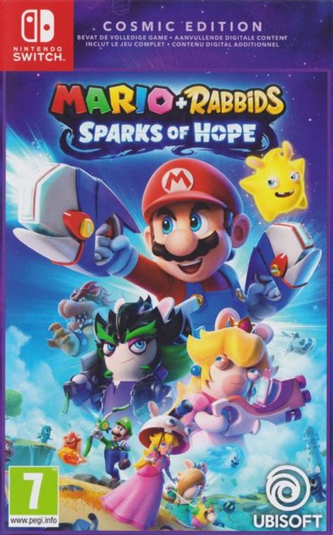 Mario Rabbids Sparks Of Hope Cosmic Edition Box Covers Mobygames