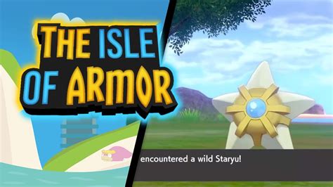 I CALLED IT MY FIRST ISLE OF ARMOR SHINY Shiny Staryu Reaction