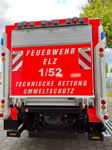 Der neue Rüstwagen ist da Freiw Feuerwehr Elz