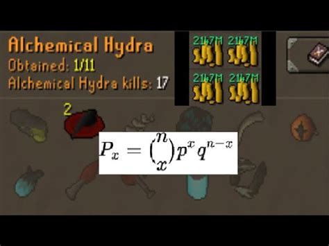 OSRS Drop Rate Math - Explained - YouTube