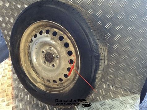 Ford Transit Connect 2011 Spare Wheel Fitted With 19565r15 Budget