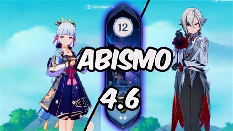 Ayaka C0 Arlecchino C2 Abismo 4 6 Genshin Impact YouTube