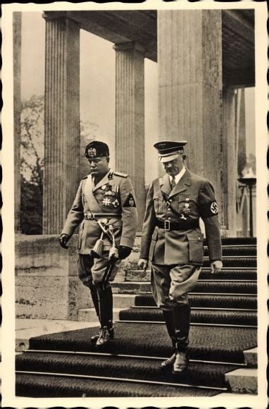 Postcard F Hrer Und Reichskanzler Adolf Hitler Benito Akpool Co Uk