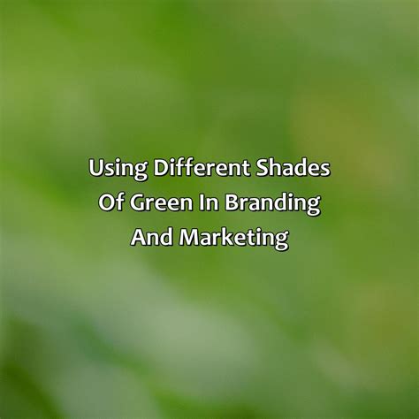 Different Shades Of Green Names - colorscombo.com