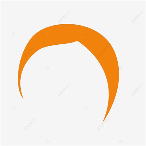 Cartoon Headband Clipart Transparent Background, Cartoon Orange ...