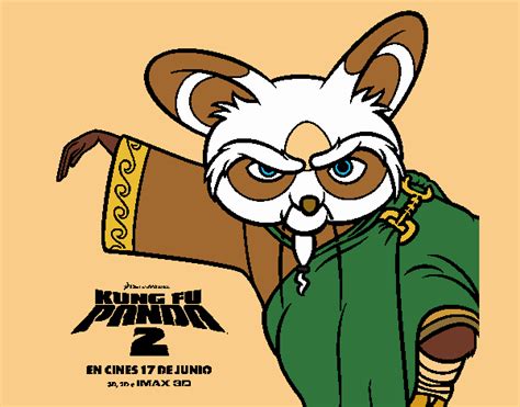 Dibujo De Maestro Shifu Kung Fu Panda Pintado Por En Dibujos Net El